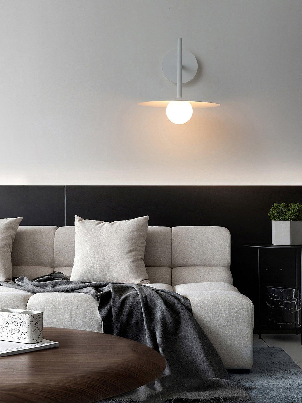 Jemora Glass Wall Light-Moonnatur