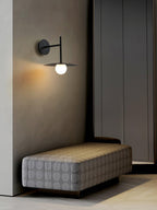 Jemora Glass Wall Light-Moonnatur