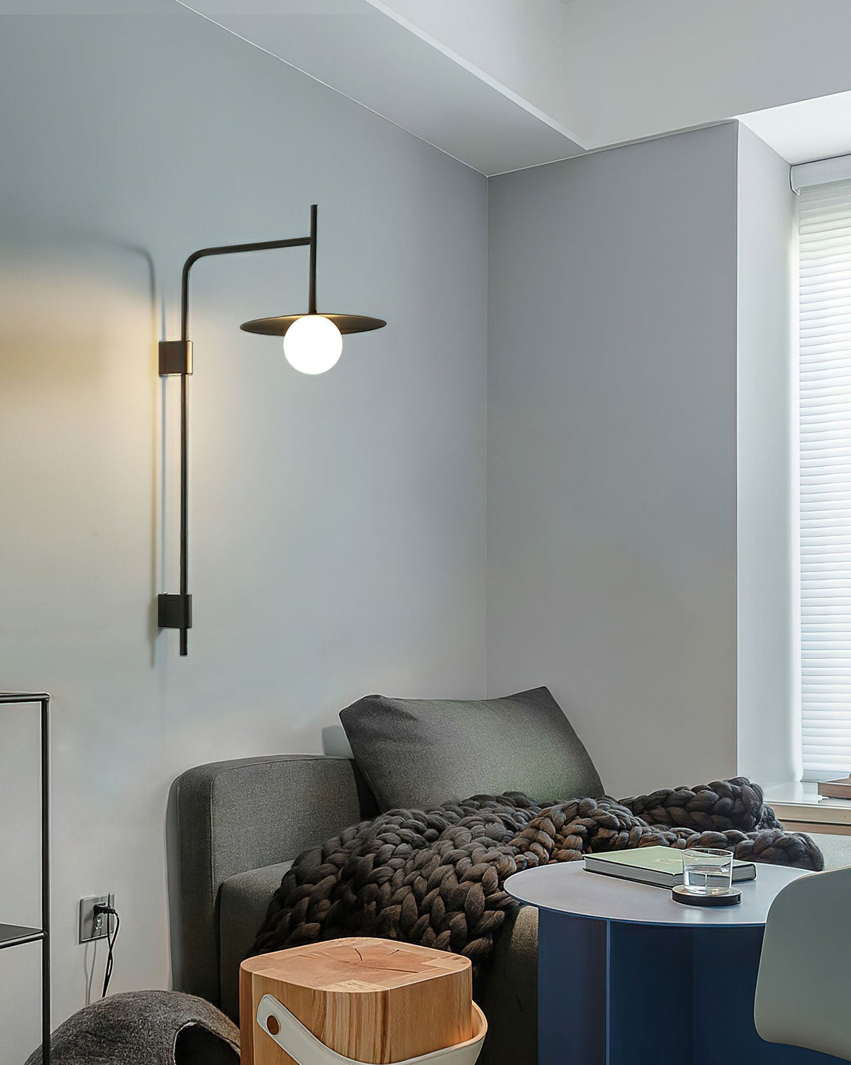Osternora Glass Wall Light-Moonnatur