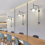 Osternora Glass Wall Light-Moonnatur