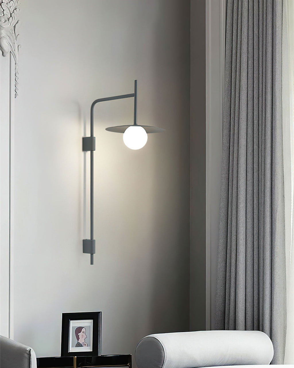 Osternora Glass Wall Light-Moonnatur