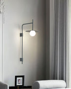 Osternora Glass Wall Light-Moonnatur