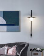 Osternora Glass Wall Light-Moonnatur