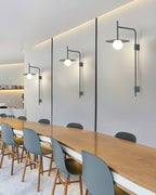 Osternora Glass Wall Light-Moonnatur