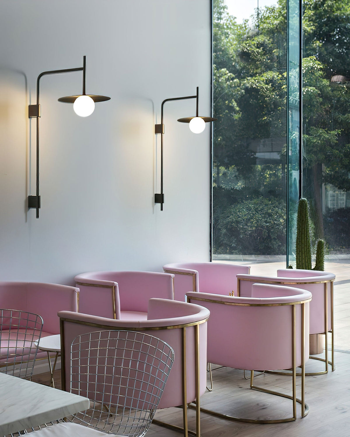 Osternora Glass Wall Light-Moonnatur