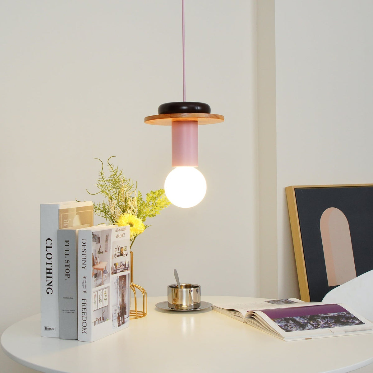 Nelynune Glass Pendant Light-Moonnatur