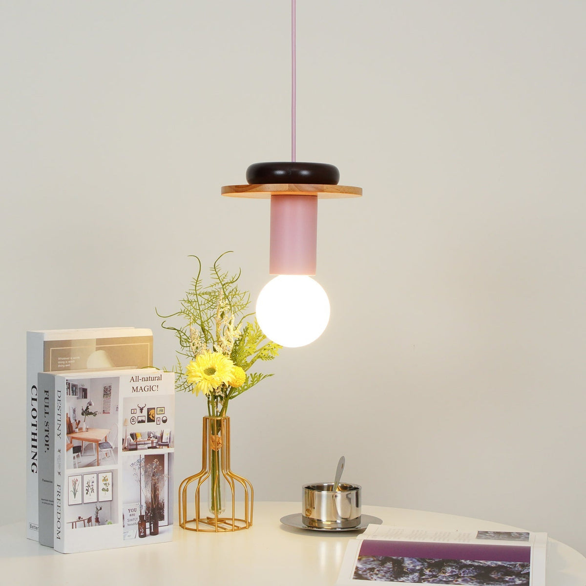 Nelynune Glass Pendant Light-Moonnatur
