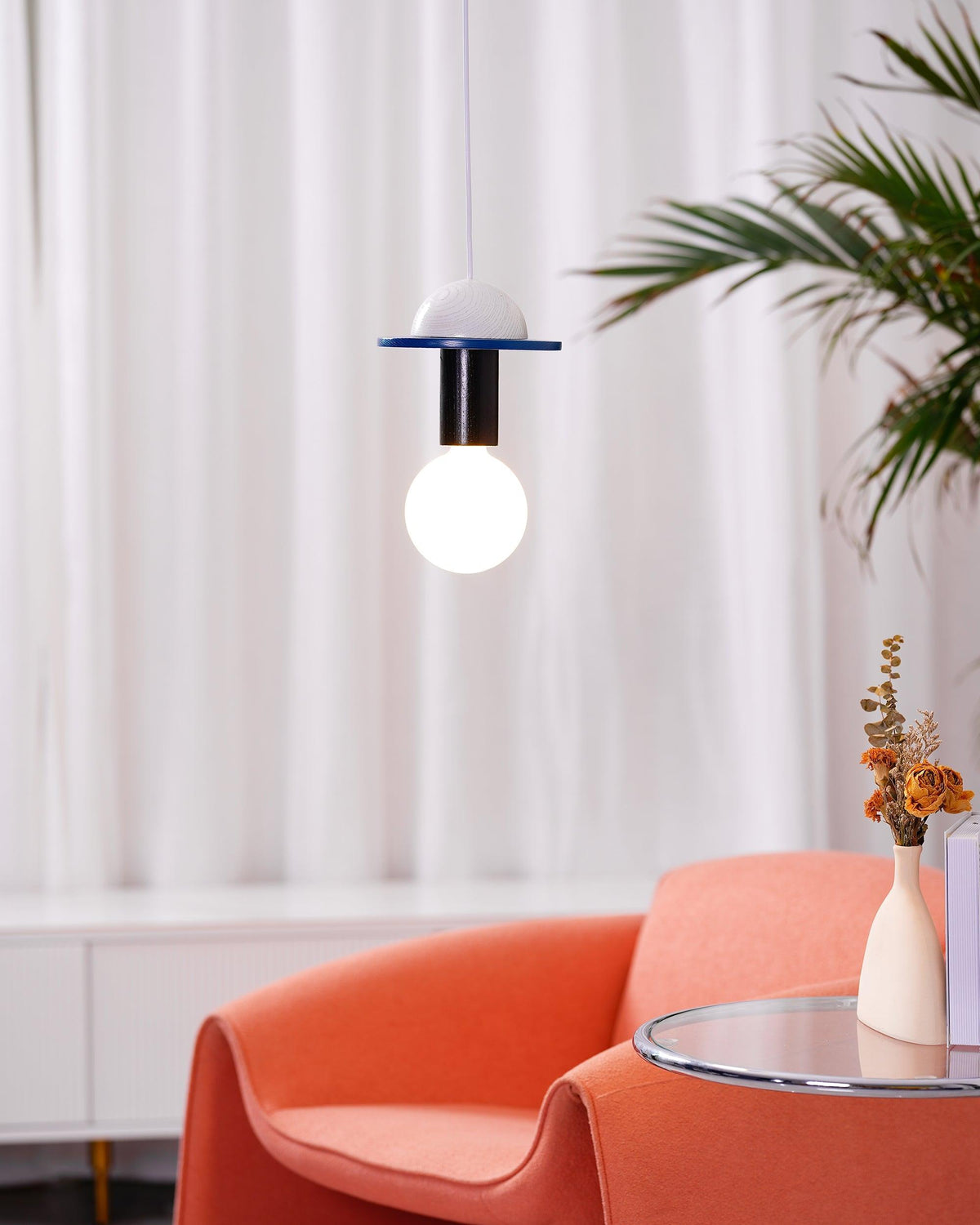 Nelynune Glass Pendant Light-Moonnatur