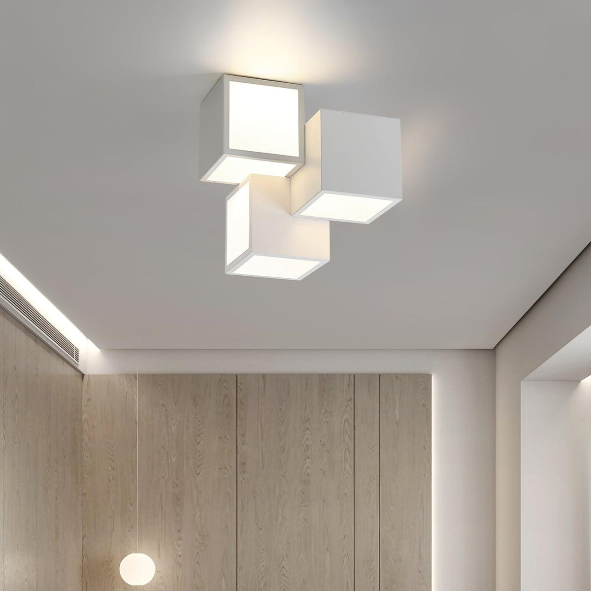 Wrenelle Acrylic Ceiling Light-Moonnatur