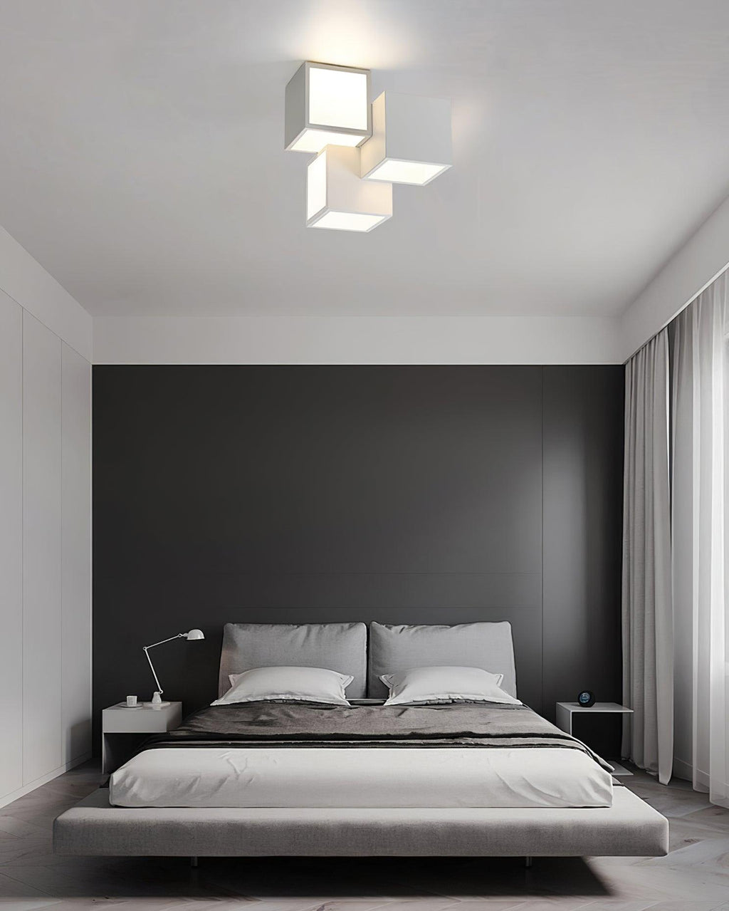 Wrenelle Acrylic Ceiling Light-Moonnatur