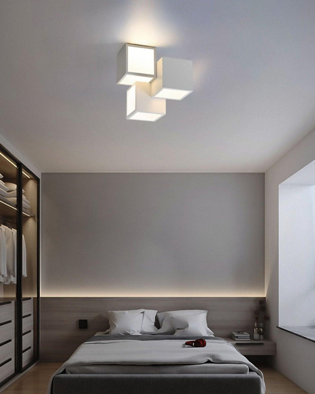 Wrenelle Acrylic Ceiling Light-Moonnatur