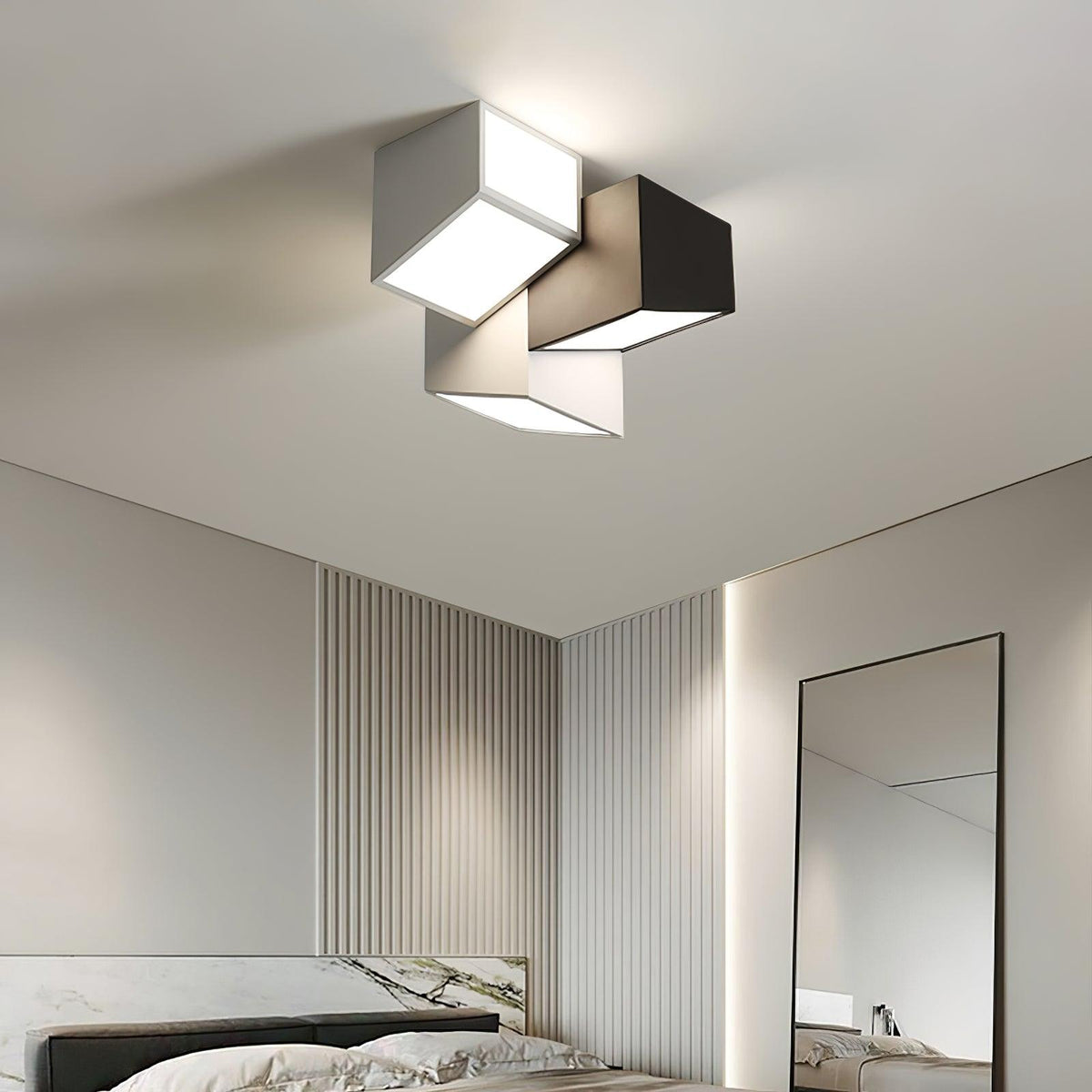Verreniel Acrylic Ceiling Light-Moonnatur