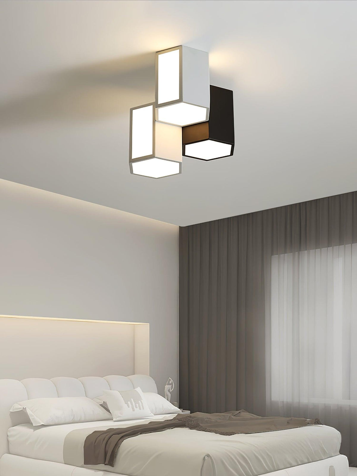 Verreniel Acrylic Ceiling Light-Moonnatur