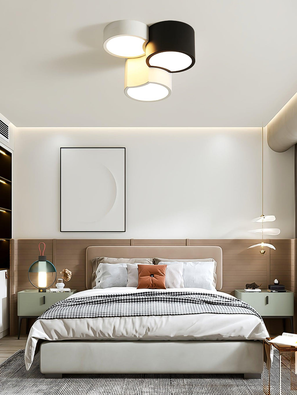 Verreniel Acrylic Ceiling Light-Moonnatur