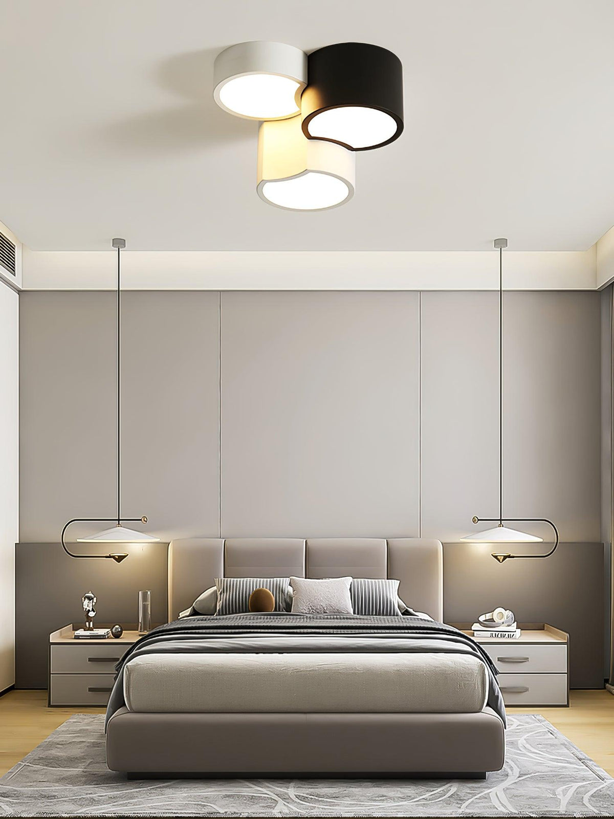 Verreniel Acrylic Ceiling Light-Moonnatur