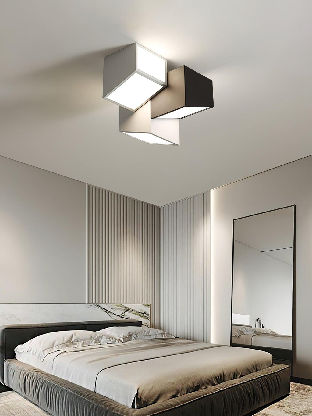 Verreniel Acrylic Ceiling Light-Moonnatur