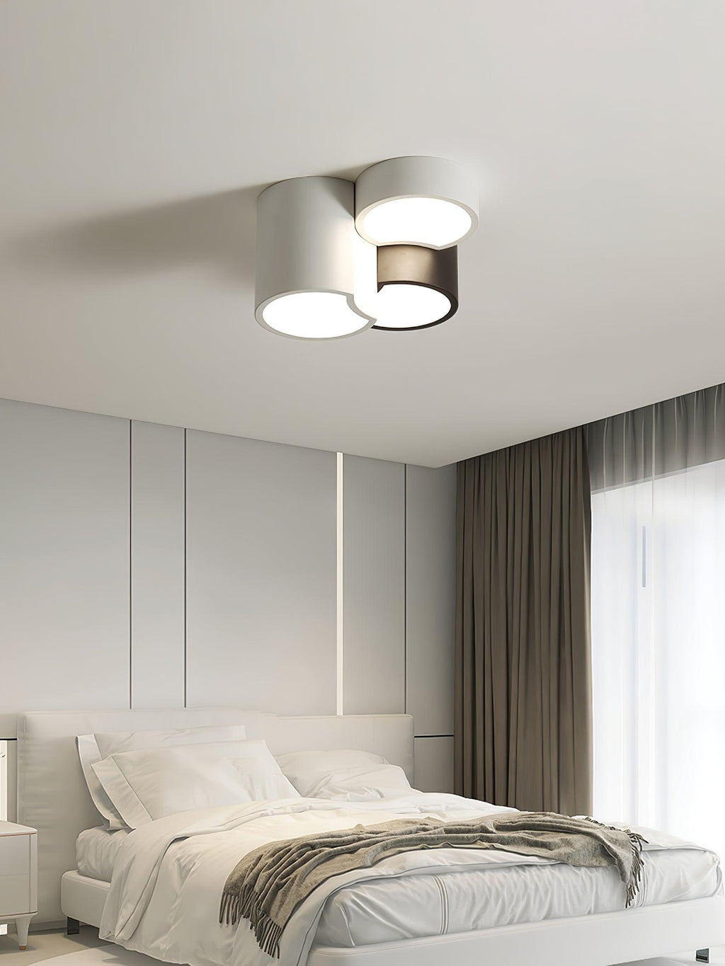Verreniel Acrylic Ceiling Light-Moonnatur
