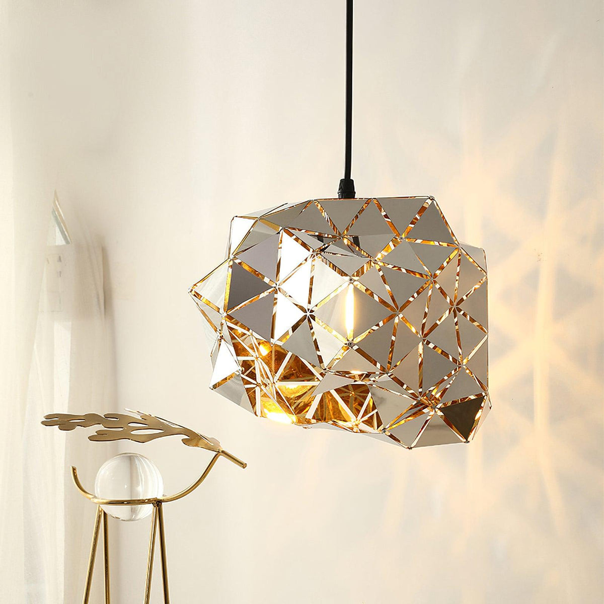 Osenune Stainless Steel Pendant Light-Moonnatur