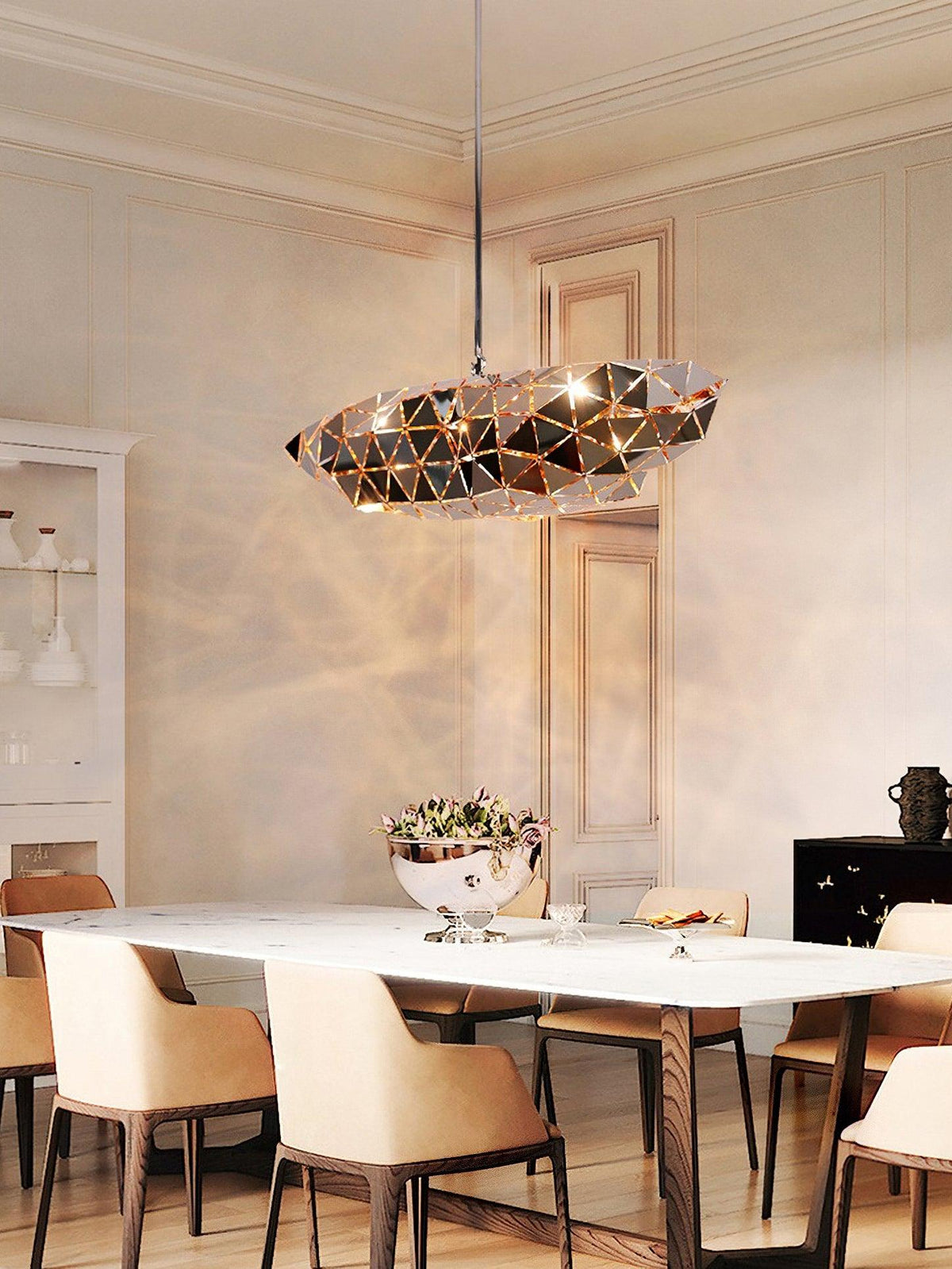 Osenune Stainless Steel Pendant Light-Moonnatur