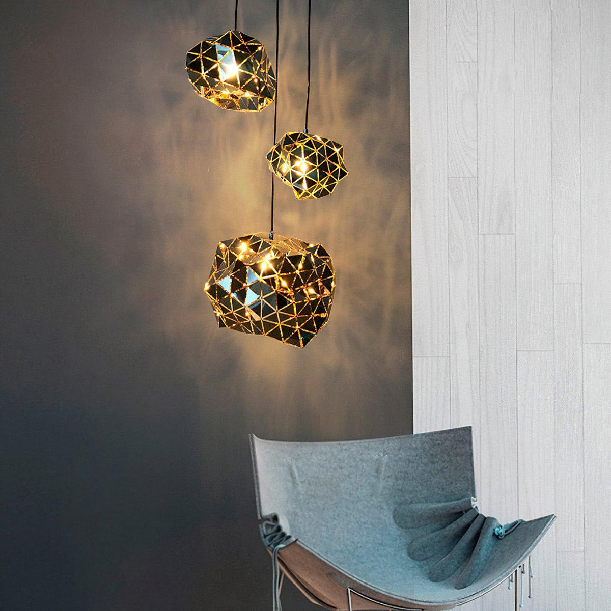 Osenune Stainless Steel Pendant Light-Moonnatur