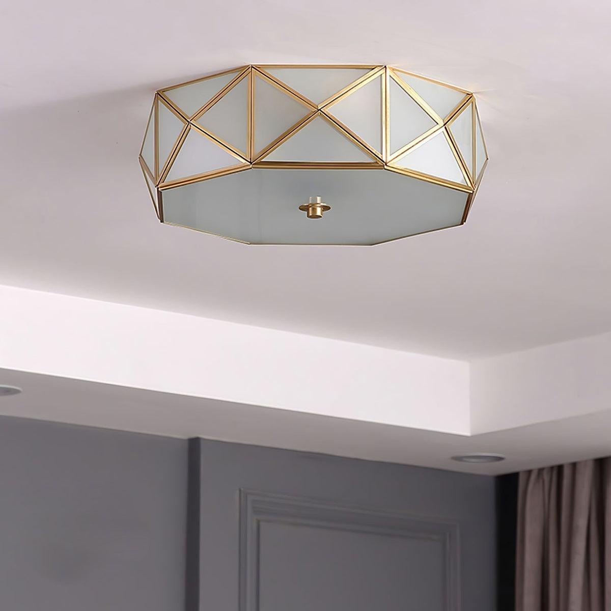 Norrenenna Glass Ceiling Light-Moonnatur