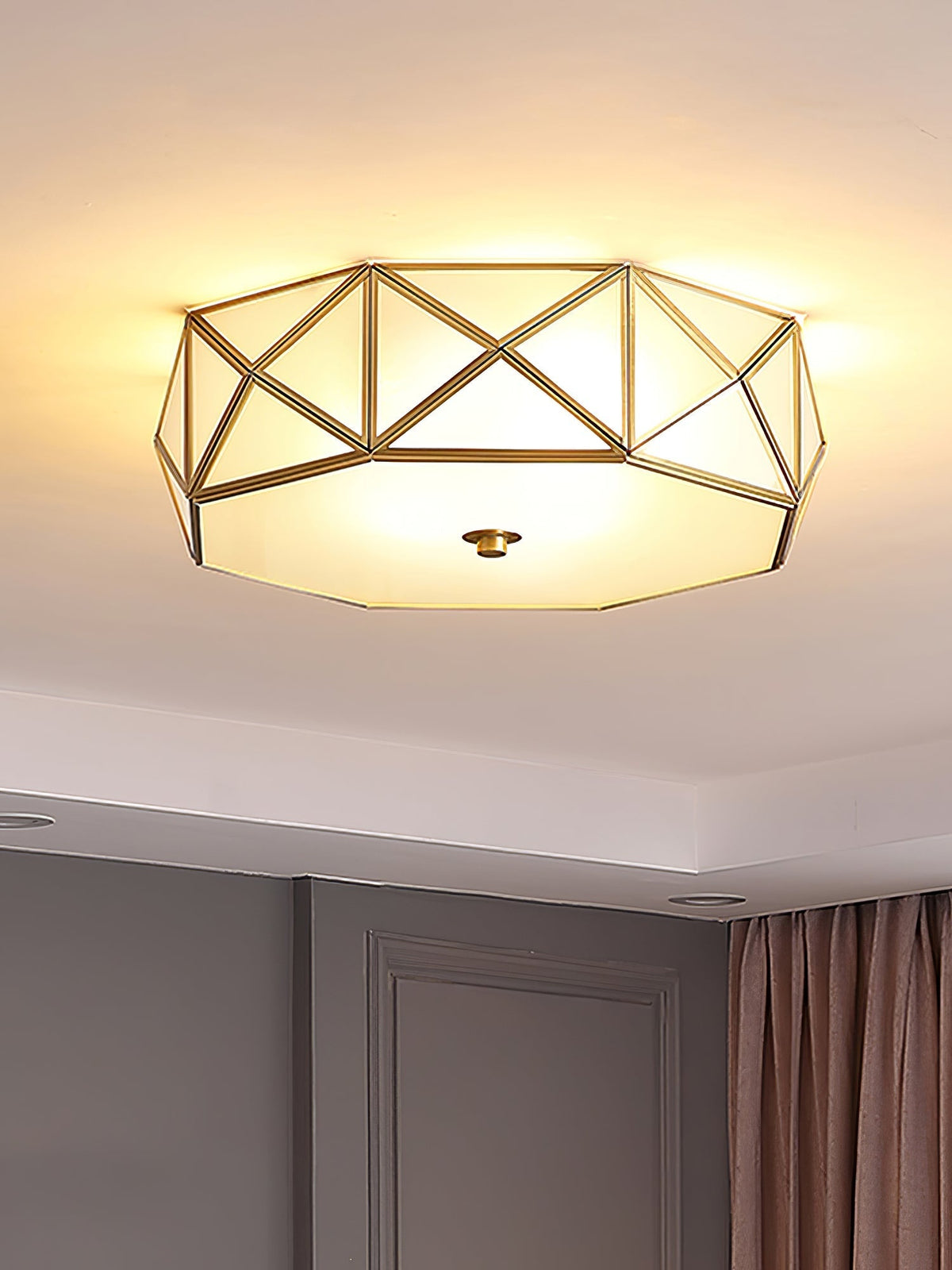 Norrenenna Glass Ceiling Light-Moonnatur