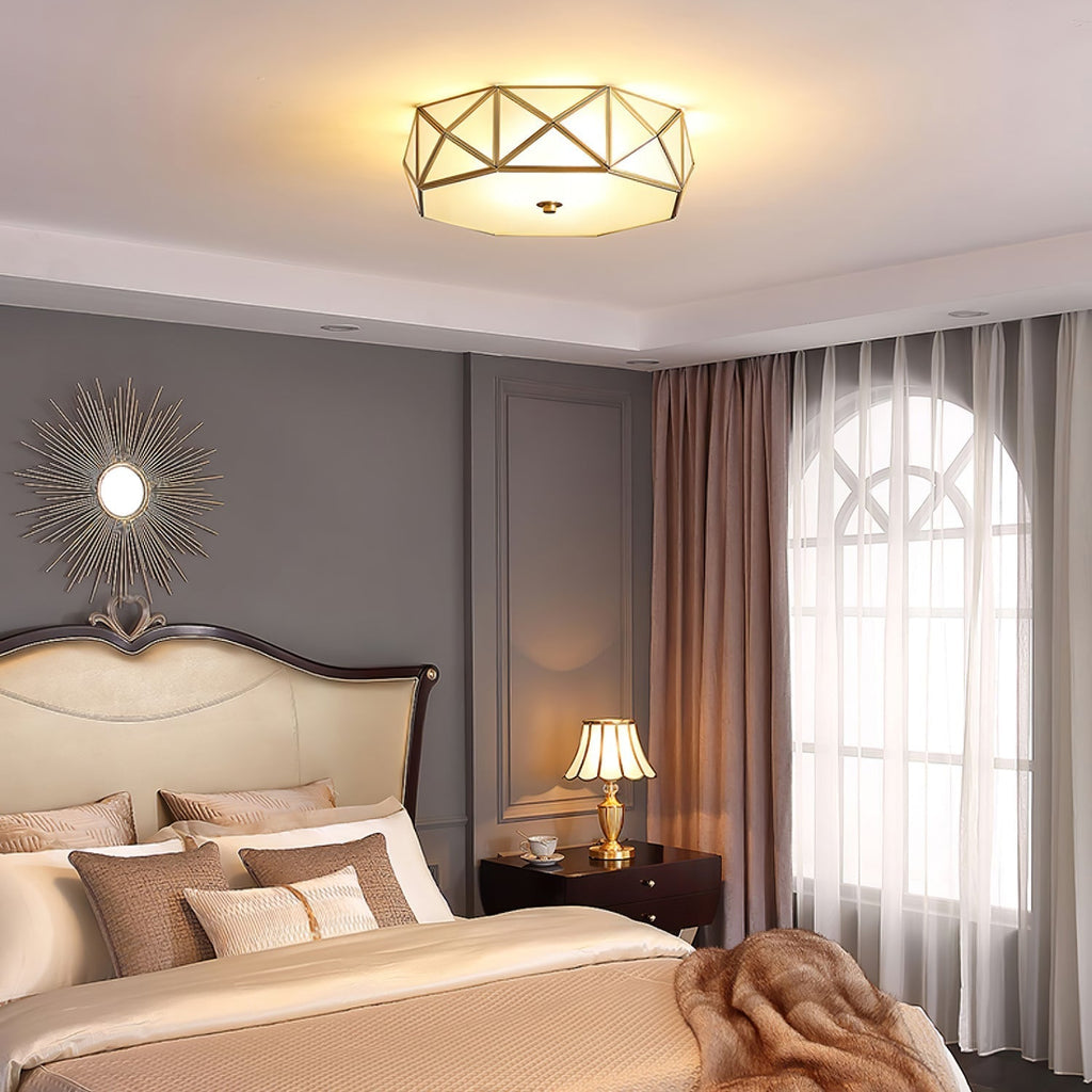 Norrenenna Glass Ceiling Light-Moonnatur