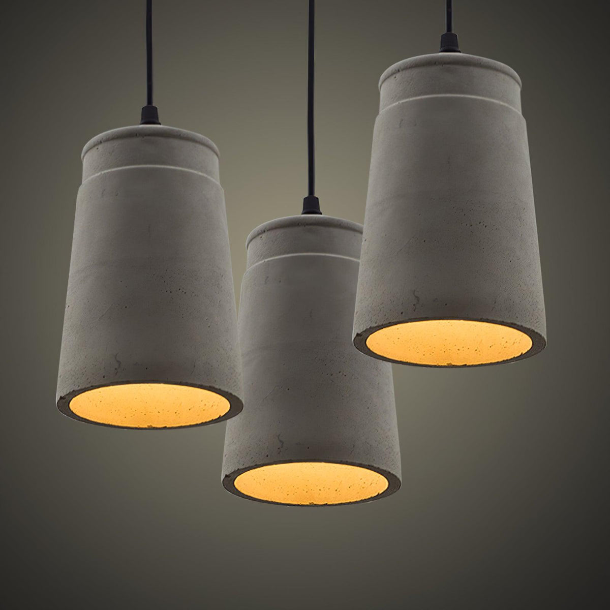 Kardenaria Cement Pendant Light-Moonnatur