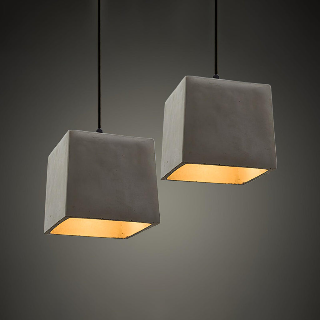 Kardenaria Cement Pendant Light-Moonnatur