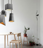 Kardenaria Cement Pendant Light-Moonnatur