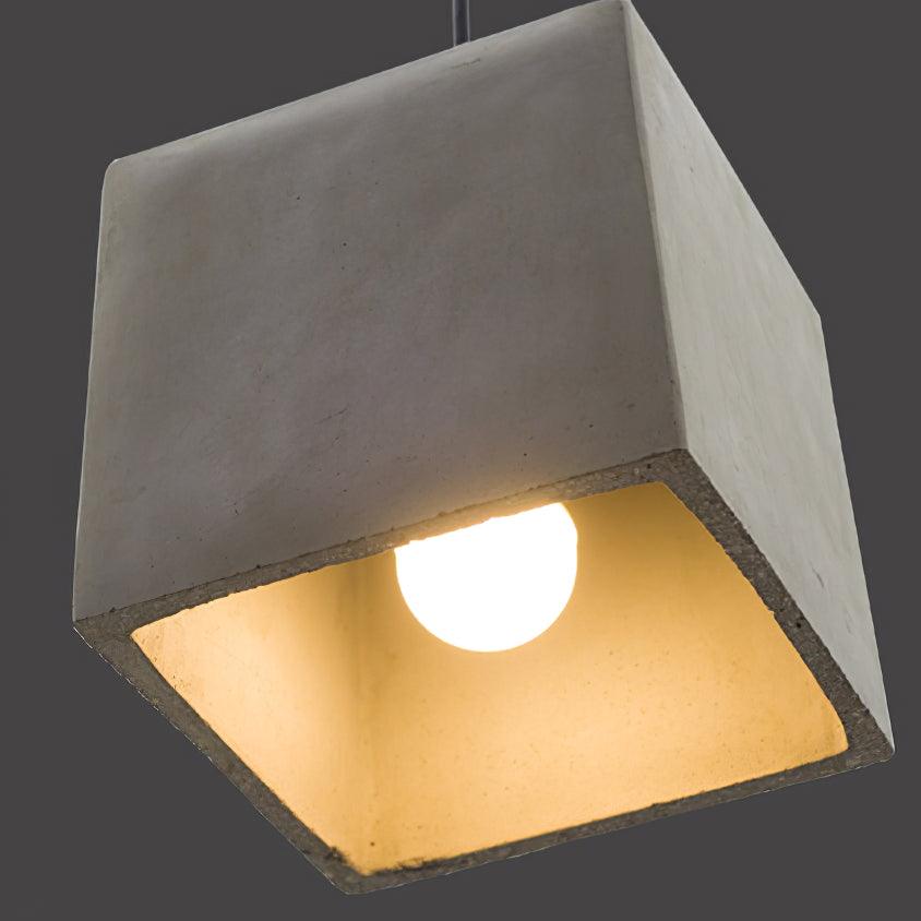 Kardenaria Cement Pendant Light-Moonnatur