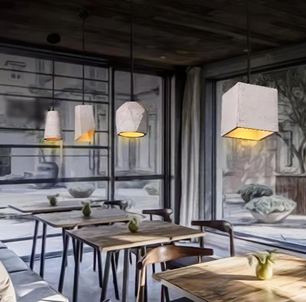 Kardenaria Cement Pendant Light-Moonnatur
