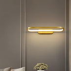 Aldricora Brass Wall Light-Moonnatur