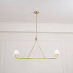 Nardenaria Fabric Chandelier-Moonnatur