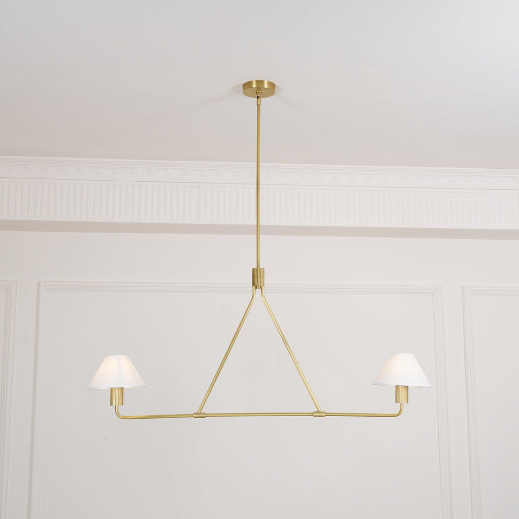 Idenune Fabric Chandelier-Moonnatur