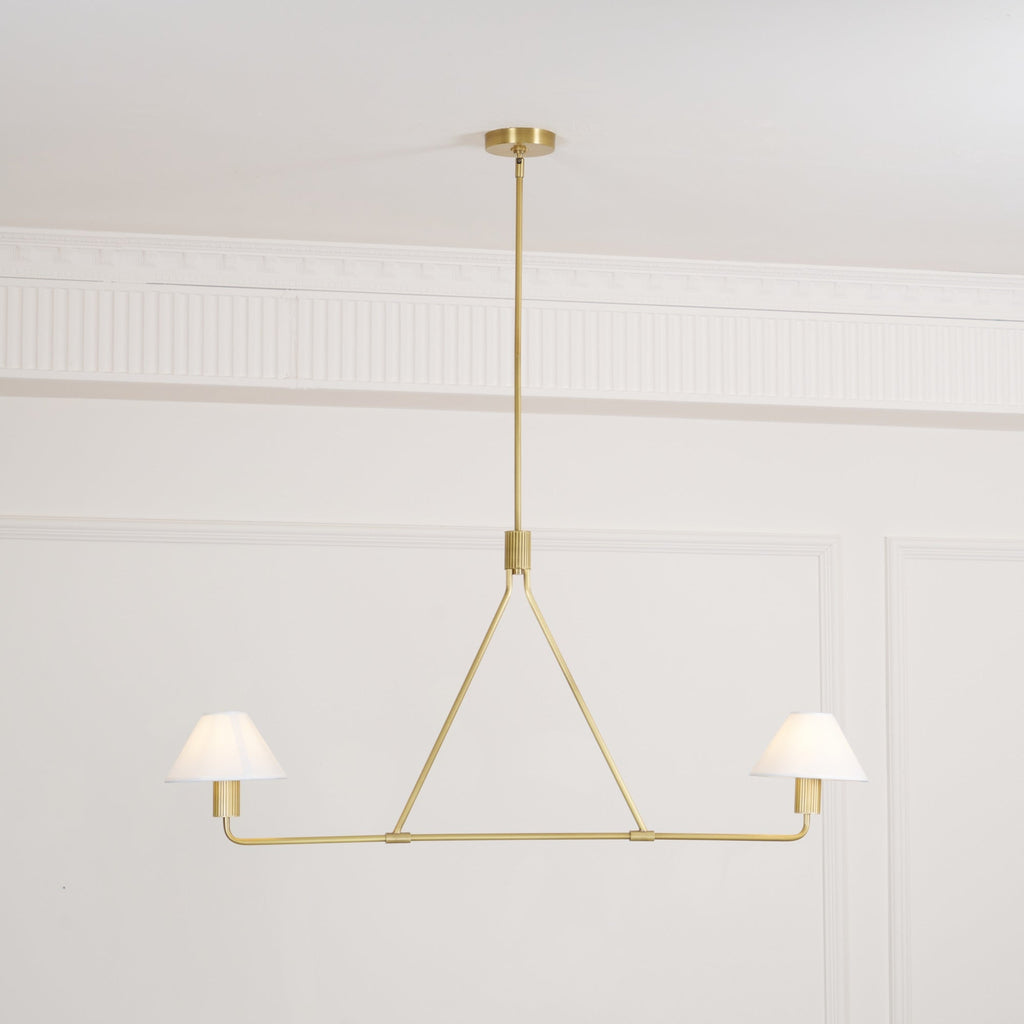 Idenune Fabric Chandelier-Moonnatur