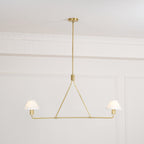 Idenune Fabric Chandelier-Moonnatur