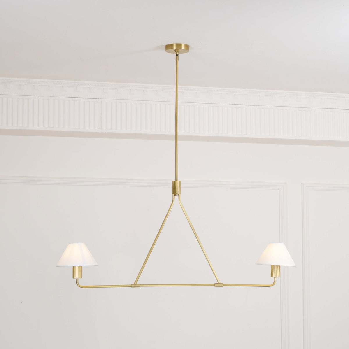 Idenune Fabric Chandelier-Moonnatur