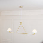 Nardenaria Fabric Chandelier-Moonnatur