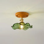 Meldenena Glass Ceiling Light-Moonnatur