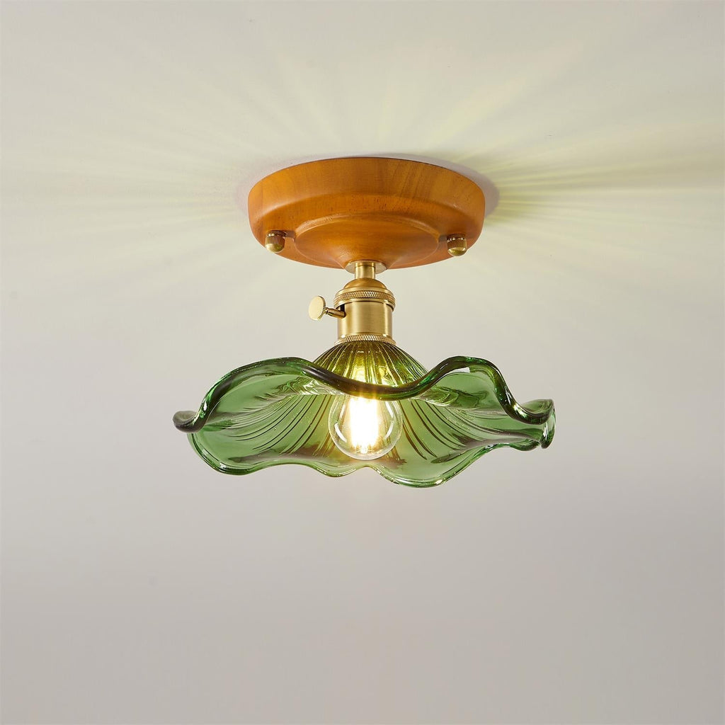 Meldenena Glass Ceiling Light-Moonnatur