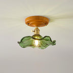 Meldenena Glass Ceiling Light-Moonnatur