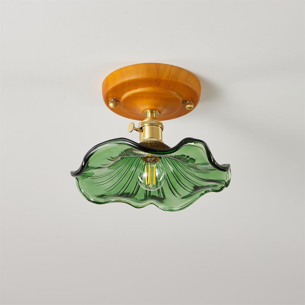 Meldenena Glass Ceiling Light-Moonnatur