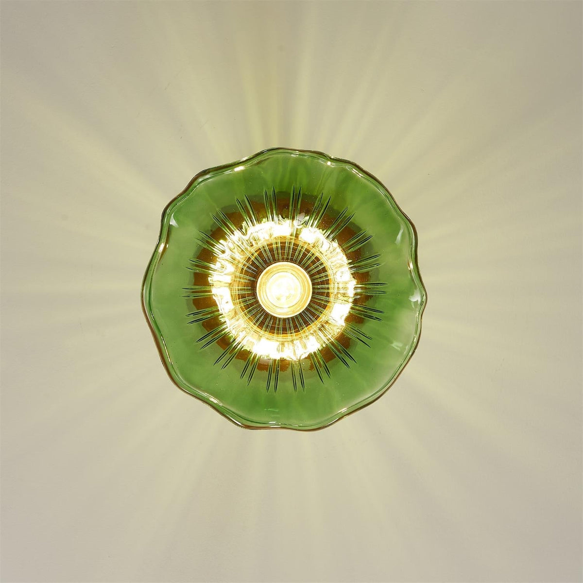 Meldenena Glass Ceiling Light-Moonnatur