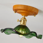 Meldenena Glass Ceiling Light-Moonnatur