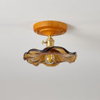Meldenena Glass Ceiling Light-Moonnatur