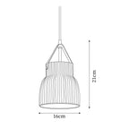 Kestergrove Ceramic Pendant Light-Moonnatur
