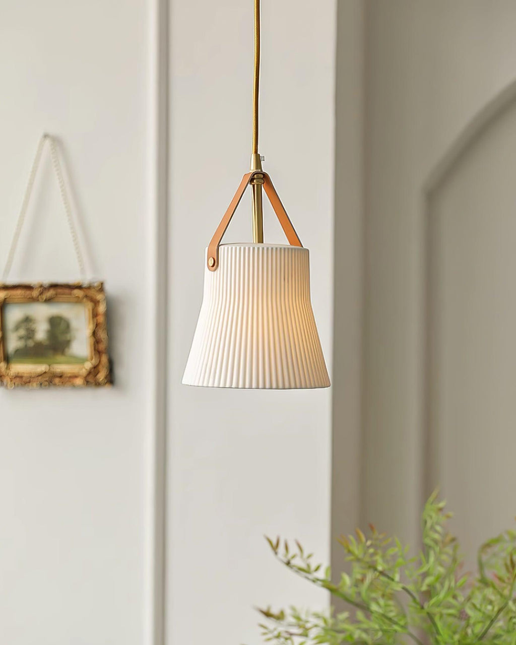 Kestergrove Ceramic Pendant Light-Moonnatur