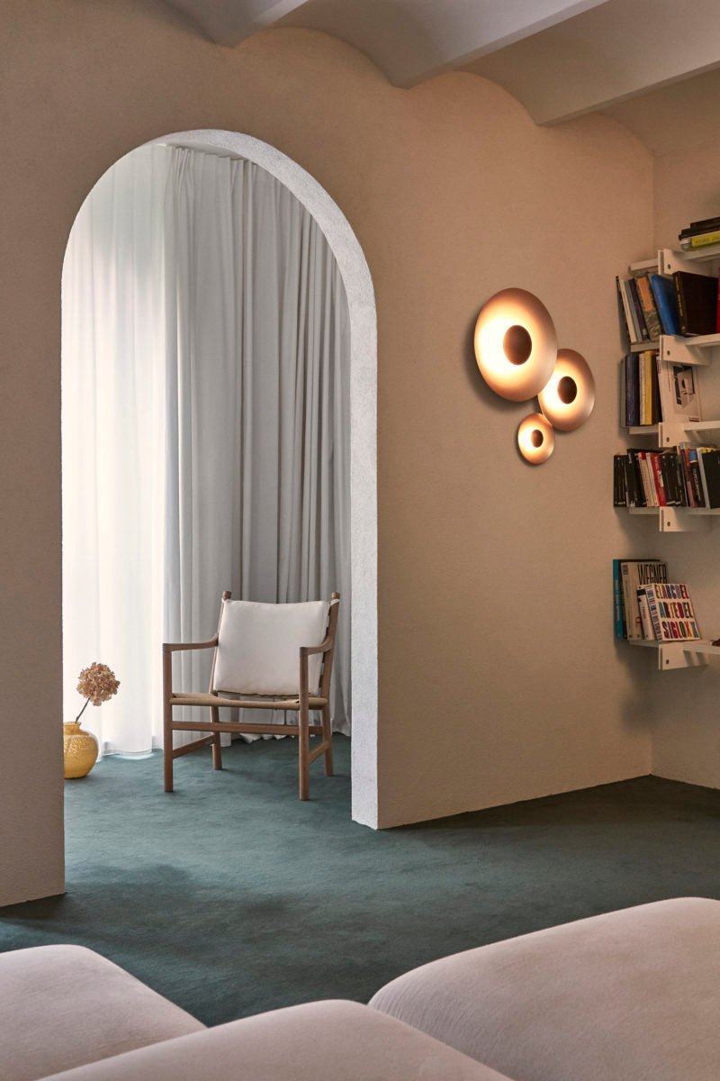 Doranella Aluminium Wall Light-Moonnatur