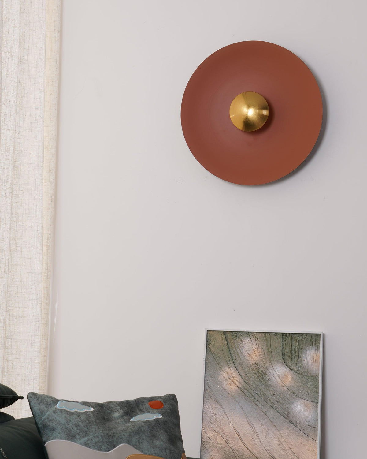 Lorielle Metal Wall Light-Moonnatur